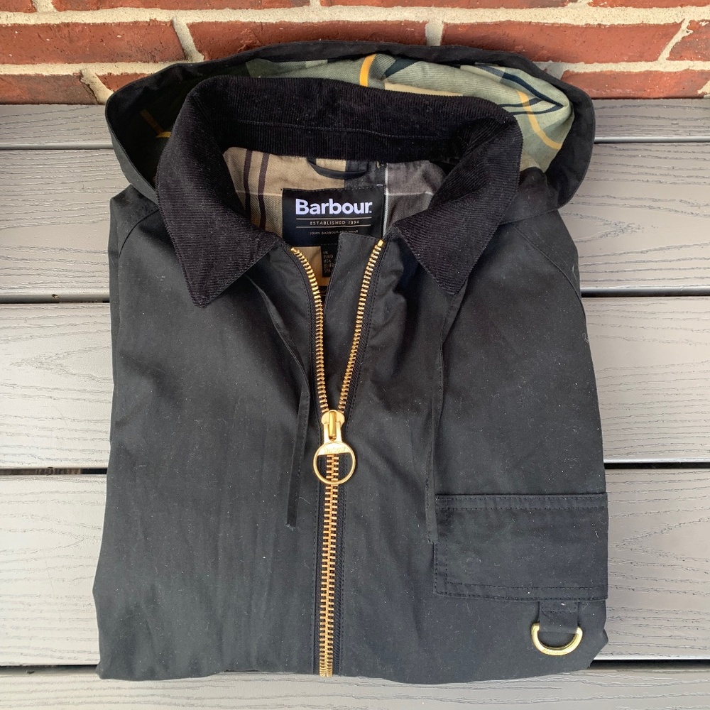 Barbour Highclere Hooded Wax Jacket
